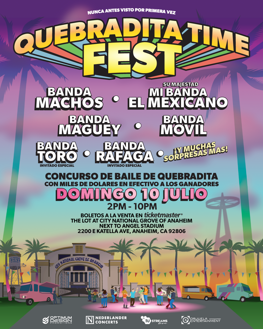 Quebradita Time Fest Poster Tyler Jacobs Official Website